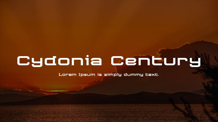 Cydonia Century Font Family