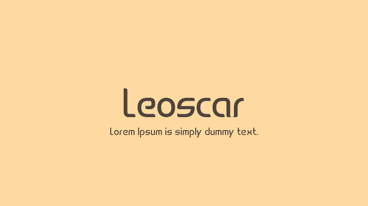 Leoscar Font Family