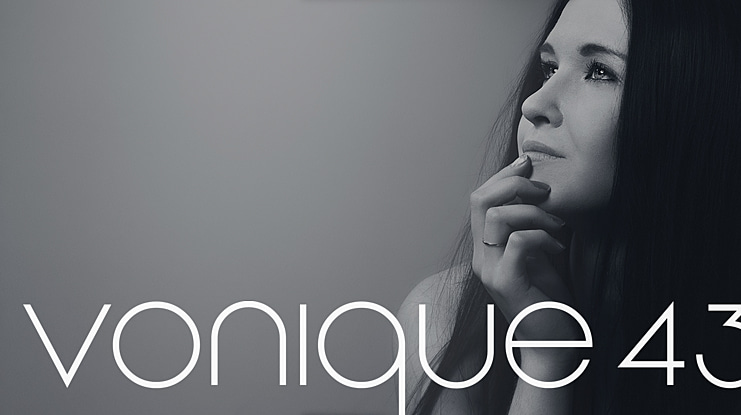 Vonique 43 Font