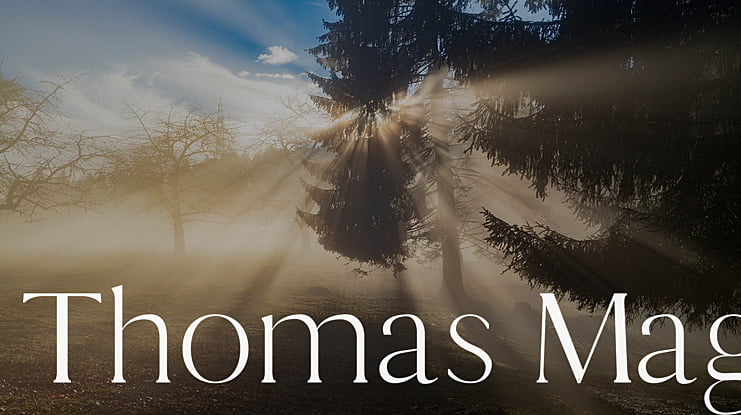 Thomas Mag Font