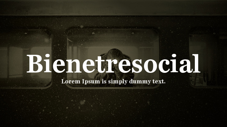 Bienetresocial Font Family