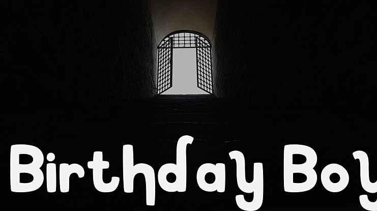 Birthday Boy Font