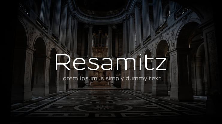 Resamitz Font Family