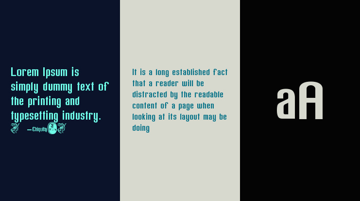 Chiquita Font Family