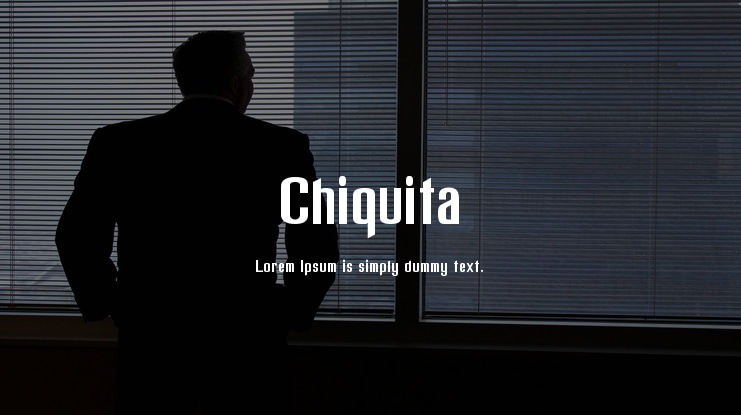 Chiquita Font Family