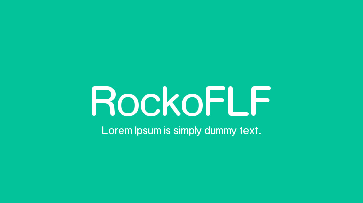 RockoFLF Font Family