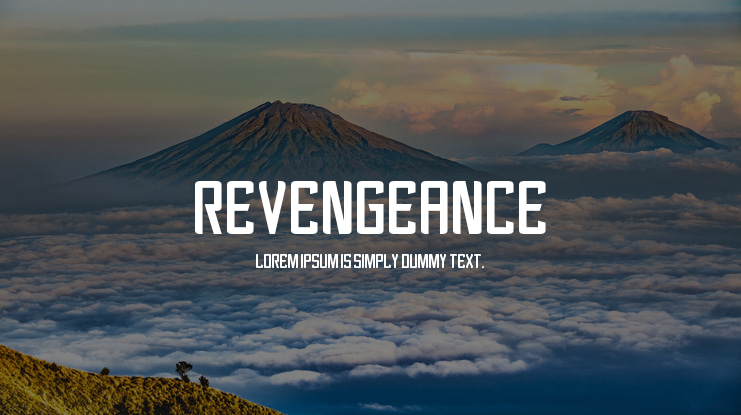 Revengeance Font