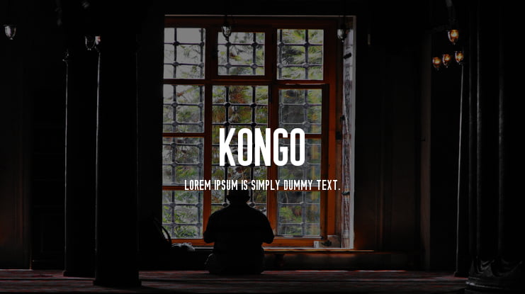 KONGO Font