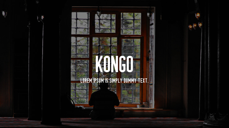 KONGO Font