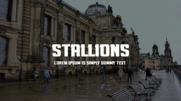 Stallions Font