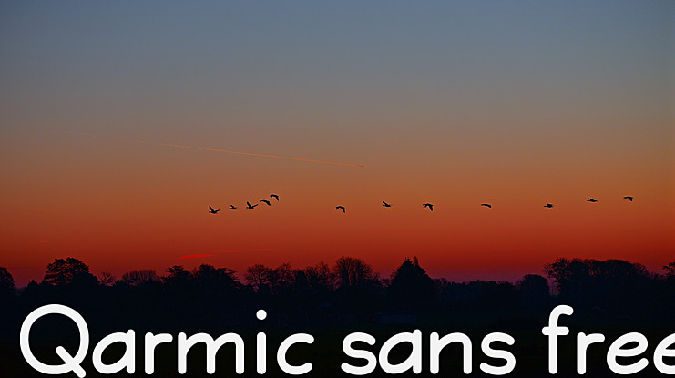 Qarmic sans free Font