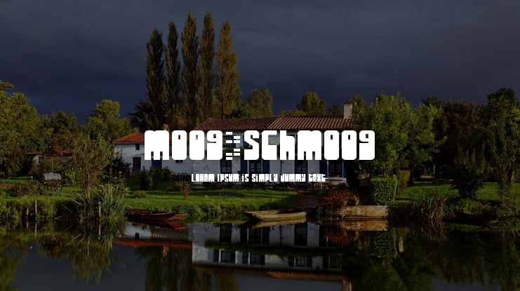 Moog/Schmoog Font Family