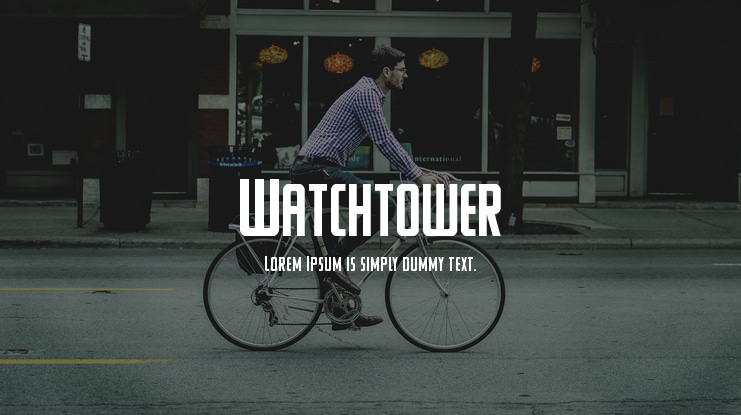 Watchtower Font Family