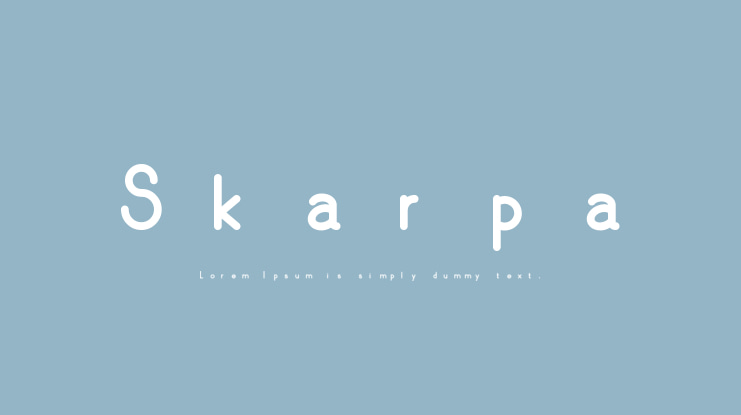 Skarpa Font