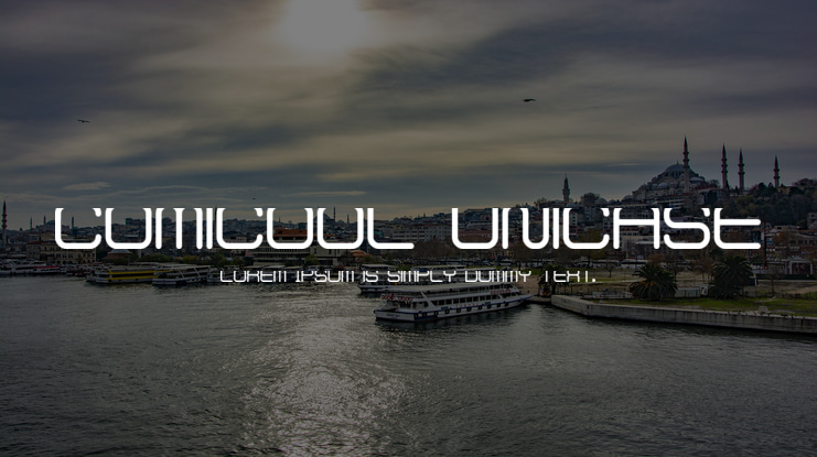 Comicool Unicase Font Family