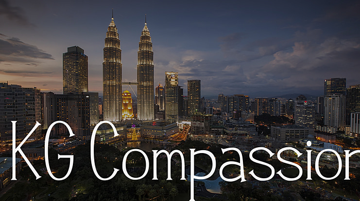 KG Compassion Font Family