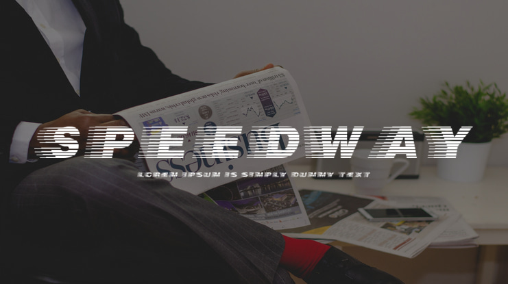 Speedway Font