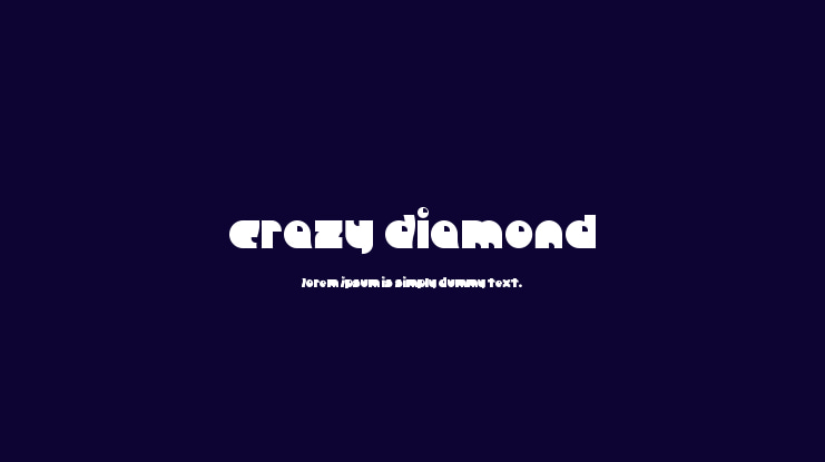Crazy Diamond Font