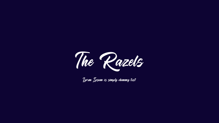 The Razels Font