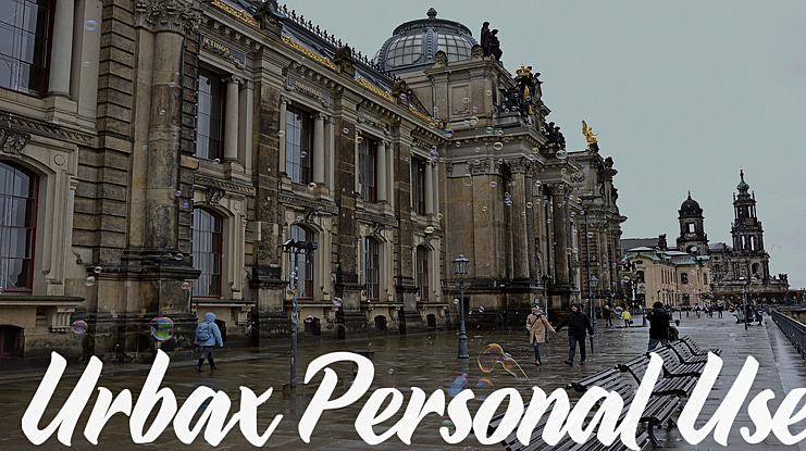 Urbax Personal Use Font