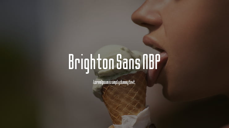 Brighton Sans NBP Font Family