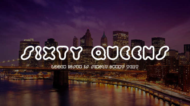 Sixty Queens Font