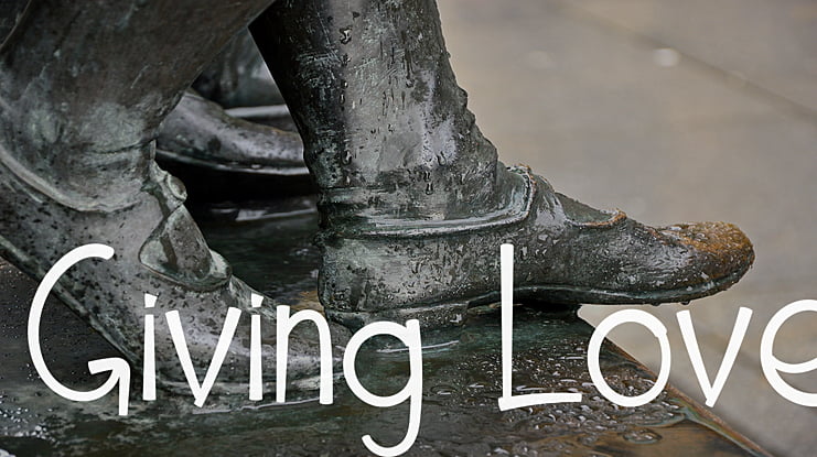 Giving Love Font