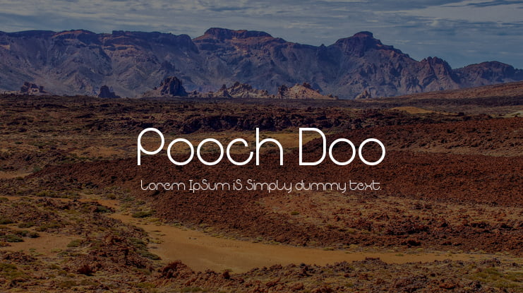 Pooch Doo Font