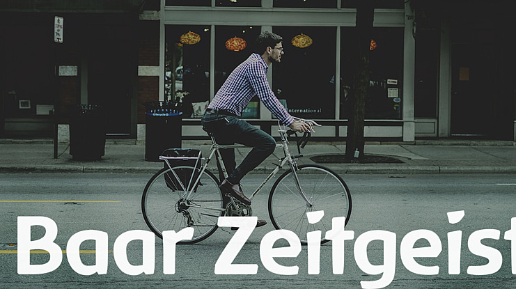 Baar Zeitgeist Font