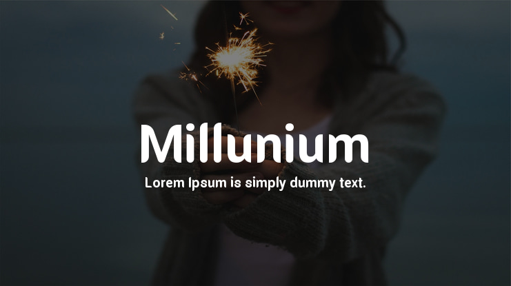 Millunium Font