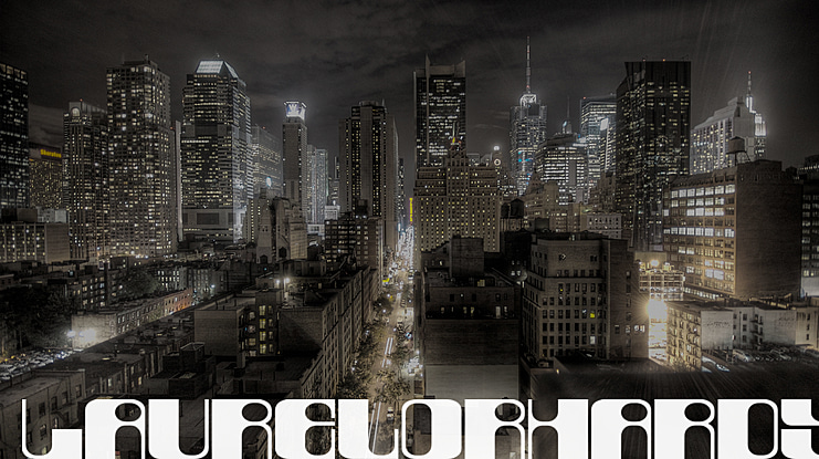 Laurel Or Hardy Font