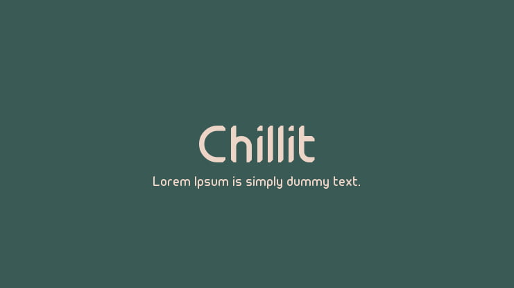 Chillit Font
