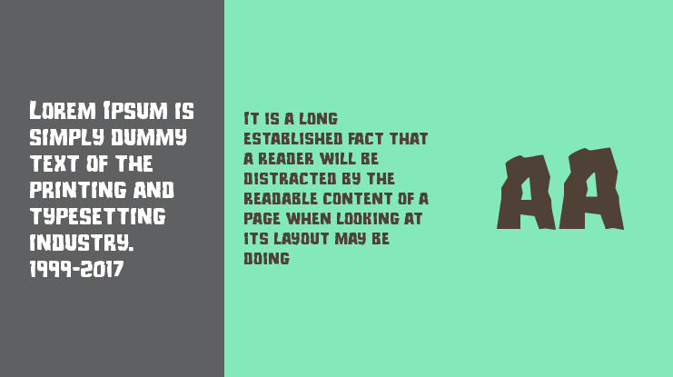 Monster Hunter Font Family