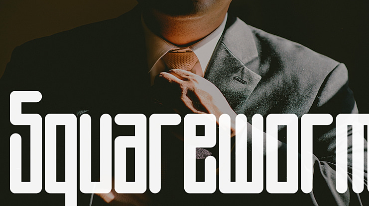Squareworm Font