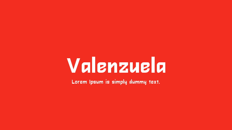 Valenzuela Font