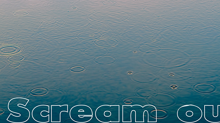 Scream outlined Font Family