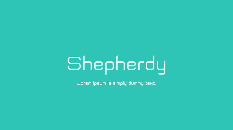 Shepherdy Font