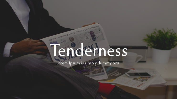 Tenderness Font