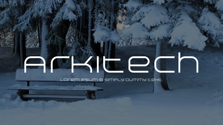 Arkitech Font
