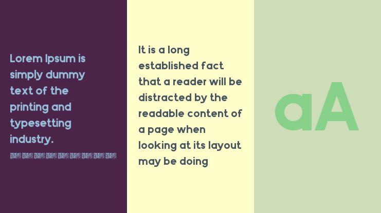 Zilap Universal Font Family