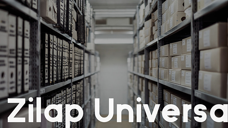 Zilap Universal Font Family