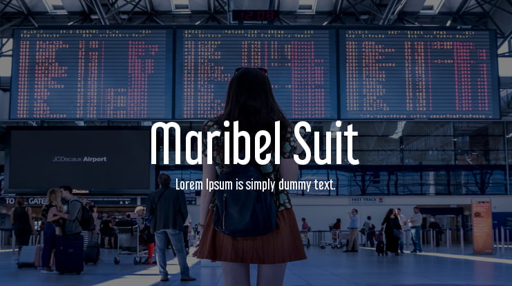 Maribel Suit Font