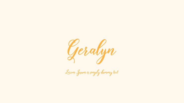 Geralyn Font