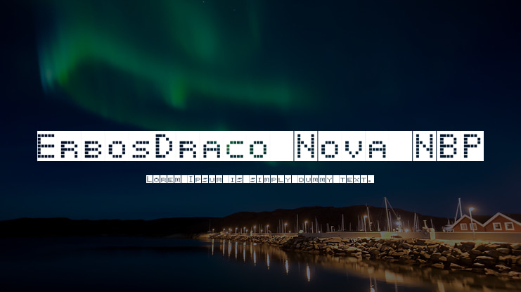 ErbosDraco Nova NBP Font Family