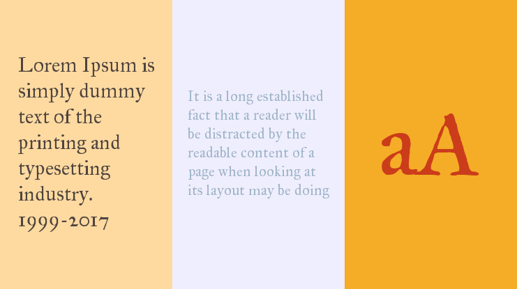 IM FELL Great Primer PRO Font Family