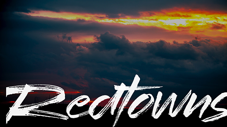Redtowns Font