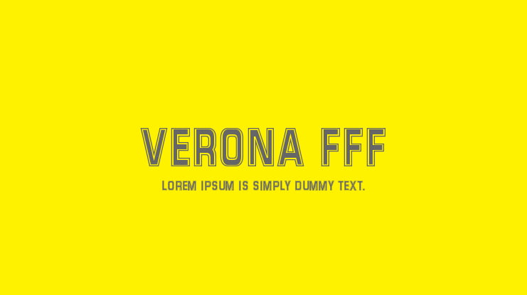 Verona FFF Font