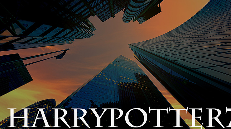 HarryPotter7 Font