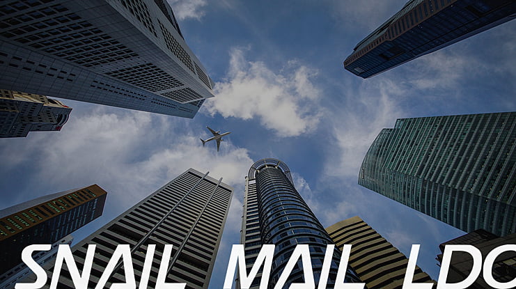 Snail Mail LDO Font