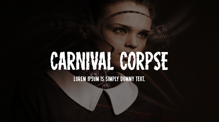 Carnival Corpse Font Family